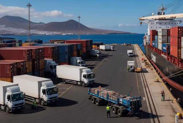 servicios logísticos para envíos a canarias hero header image