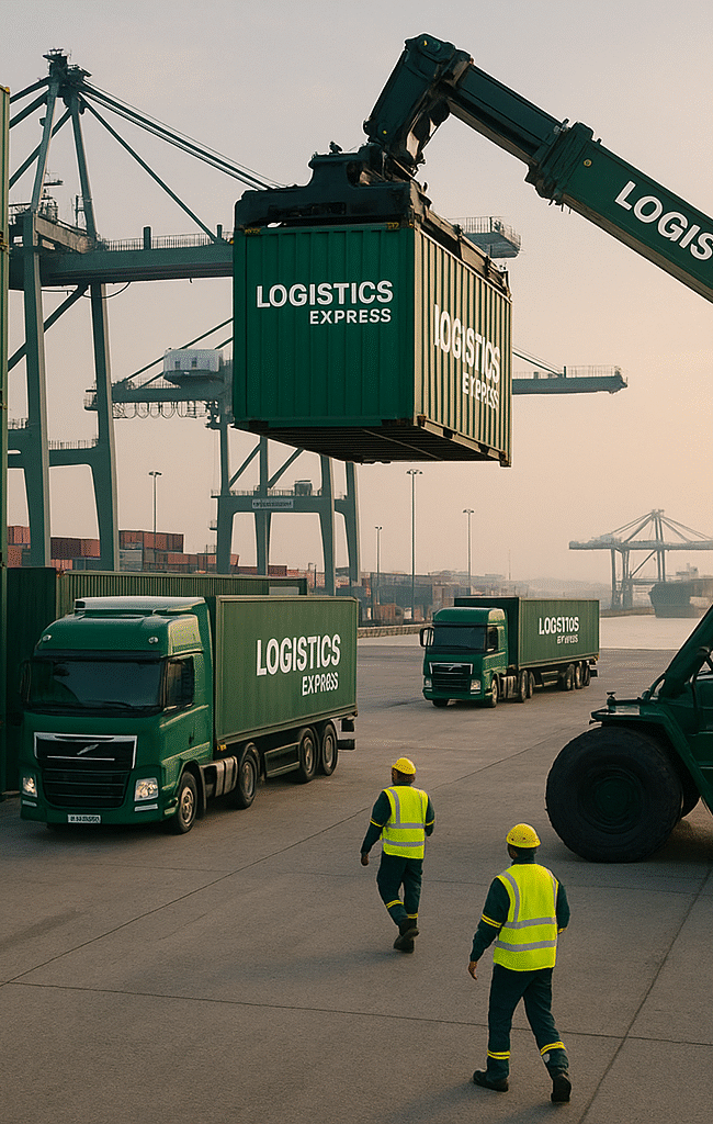 conexión puerto Ceuta península - Logistics Express